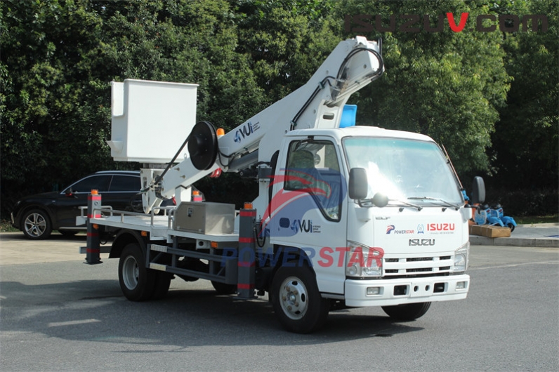 Isuzu 4×2 Overhead Working Truck 12m 14m