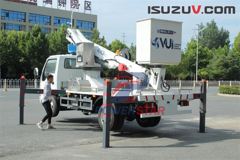 Isuzu 4×2 Overhead Working Truck 12m 14m
