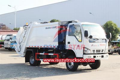 China factory supplying ISUZU rear loader trucks