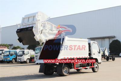 China factory supplying ISUZU rear loader trucks