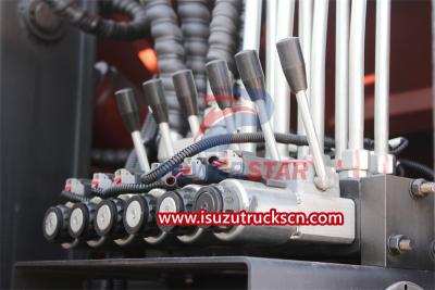 China factory supplying ISUZU rear loader trucks