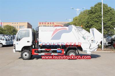 China factory supplying ISUZU rear loader trucks