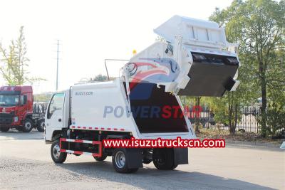 China factory supplying ISUZU rear loader trucks