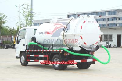 Isuzu 600P 4KH1 130HP vacuum trucks