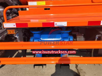 ISUZU NKR vacuum suction truck 5000 liters
