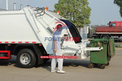Isuzu KV800 4JZ1-TCG60 refuse compactor truck