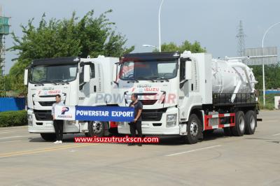 Sludge Removal truck isuzu Giga
