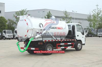 Isuzu 600P 4KH1 130HP vacuum trucks