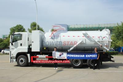 Sludge Removal truck isuzu Giga
