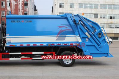 ISUZU NKR 8CBM waste compactor truck for sale