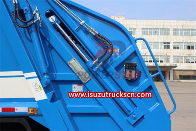 ISUZU NKR 8CBM waste compactor truck for sale