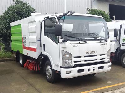 ISUZU NKR road sweeping truck