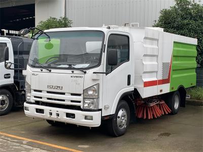 ISUZU NKR road sweeping truck