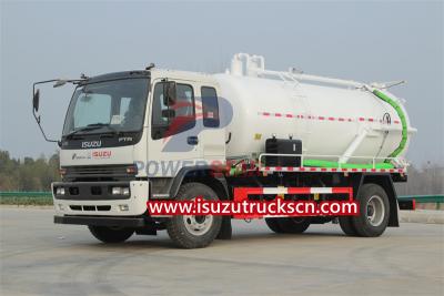 ISUZU FTR sewage tanker truck