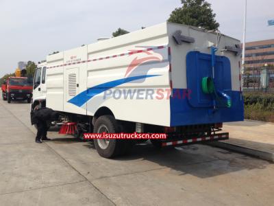 FTR Isuzu vacuum broom road sweeper truck