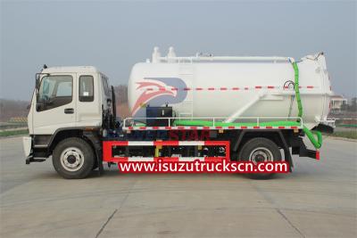 ISUZU FTR sewage tanker truck