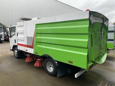 ISUZU NKR road sweeping truck