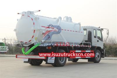 ISUZU FTR sewage tanker truck
