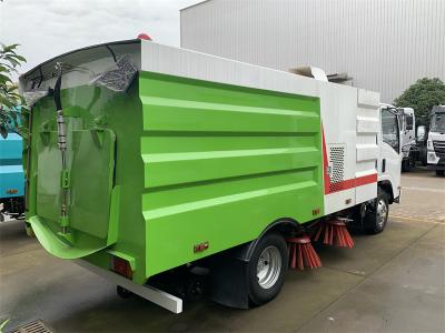 ISUZU NKR road sweeping truck
