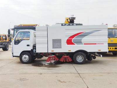 ISUZU small road sweeper truck 5CBM