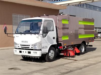 ISUZU NKR street cleaning truck 5CBM