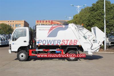 ISUZU NKR rear load garbage truck