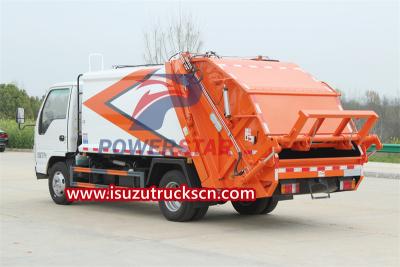 Isuzu non cdl rear load garbage truck for sale