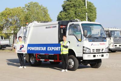 ISUZU NKR rear load garbage truck