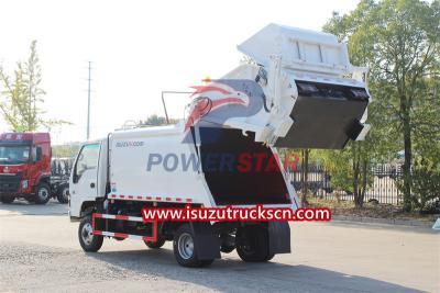 ISUZU NKR rear load garbage truck