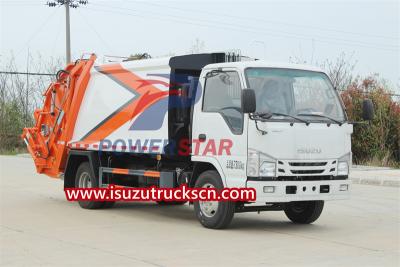 Isuzu non cdl rear load garbage truck for sale