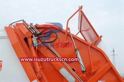 Isuzu non cdl rear load garbage truck for sale