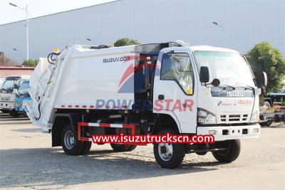 ISUZU NKR rear load garbage truck