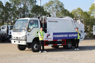 ISUZU NKR rear load garbage truck