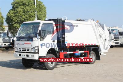 ISUZU NKR rear load garbage truck