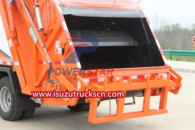 Isuzu non cdl rear load garbage truck for sale
