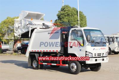 ISUZU NKR rear load garbage truck