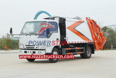 Isuzu non cdl rear load garbage truck for sale