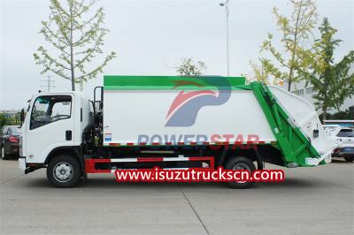 ISUZU 8CBM rear loader truck