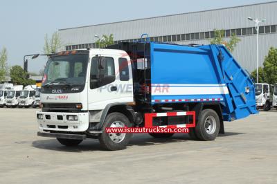 Japan used Refuse Collection Compactor iSUZU FVR