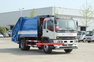 Japan used Refuse Collection Compactor iSUZU FVR