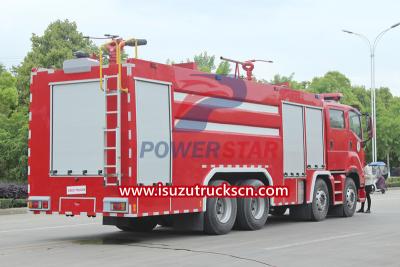 Isuzu GIGA water foam AFRR fire truck
