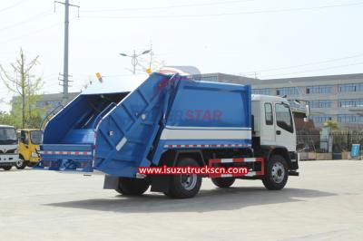 Japan used Refuse Collection Compactor iSUZU FVR