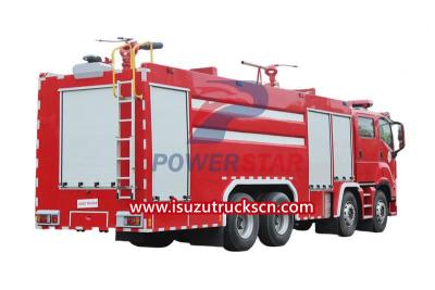 Isuzu GIGA water foam AFRR fire truck