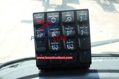 Official Isuzu FVR Hydraulic Refuse Compactor truck for sale