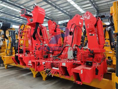 FTR ISUZU Flatbed Truck Mounted UNIC V1200 Cranes