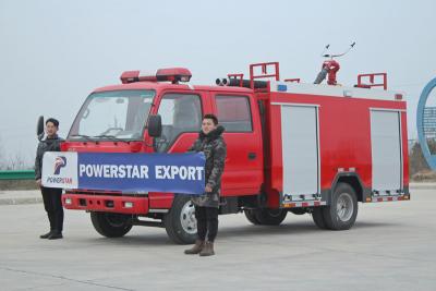 Isuzu mini 3cbm fire water foam tender trucks for sale
