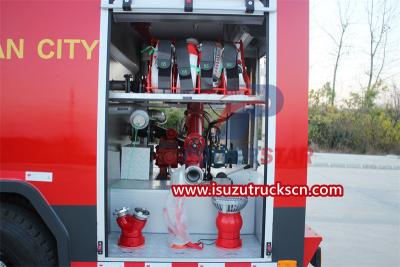 ISUZU NPR 4000 liters water tender