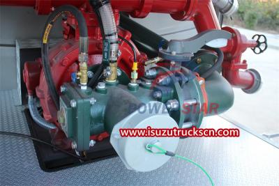 ISUZU NPR 4000 liters water tender