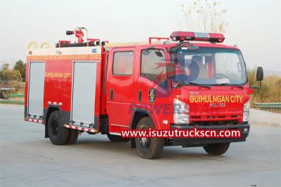 ISUZU NPR 4000 liters water tender