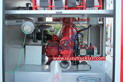 ISUZU NPR 4000 liters water tender